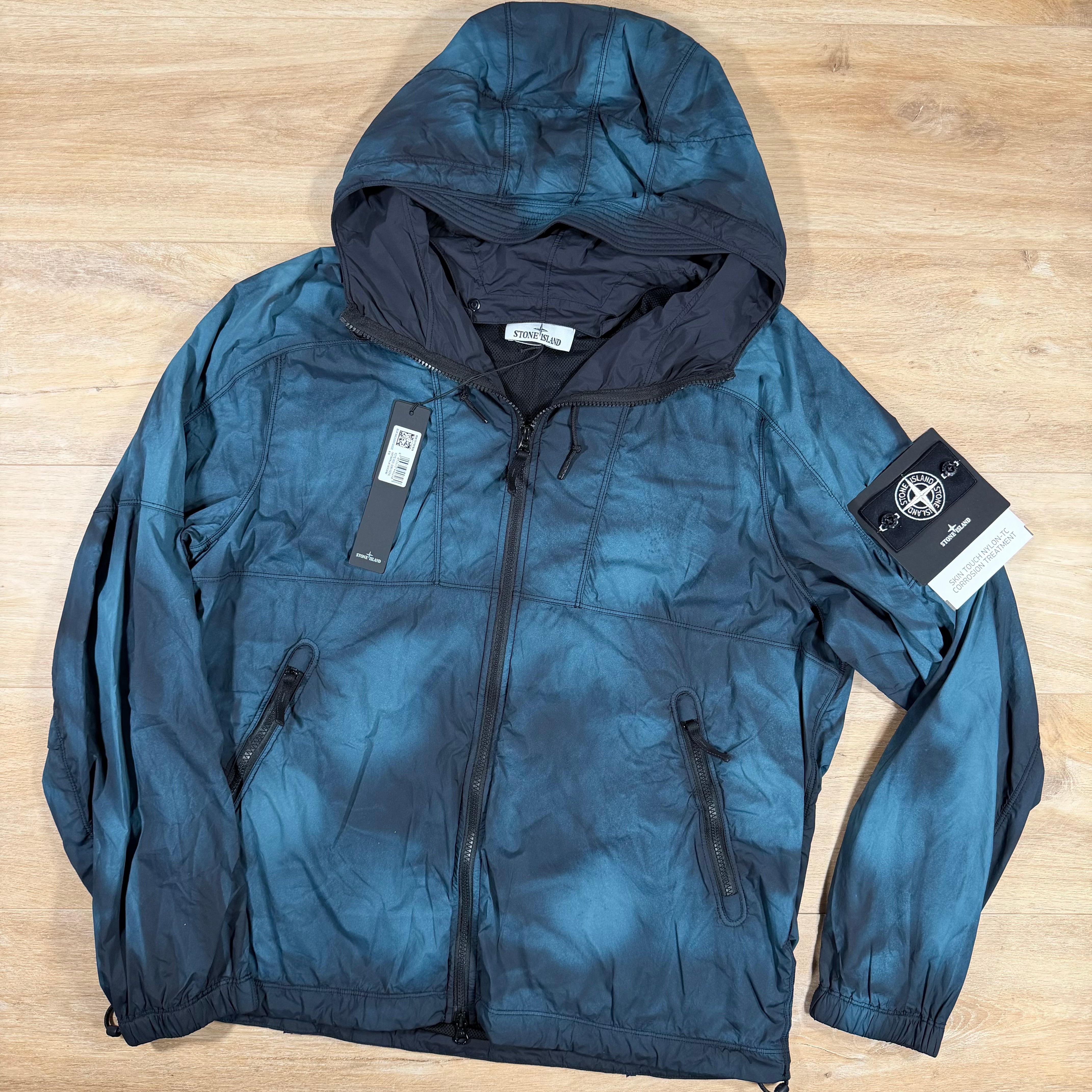 Stone Island Skin Touch Nylon-TC Corrosion Jacket in Black – Label