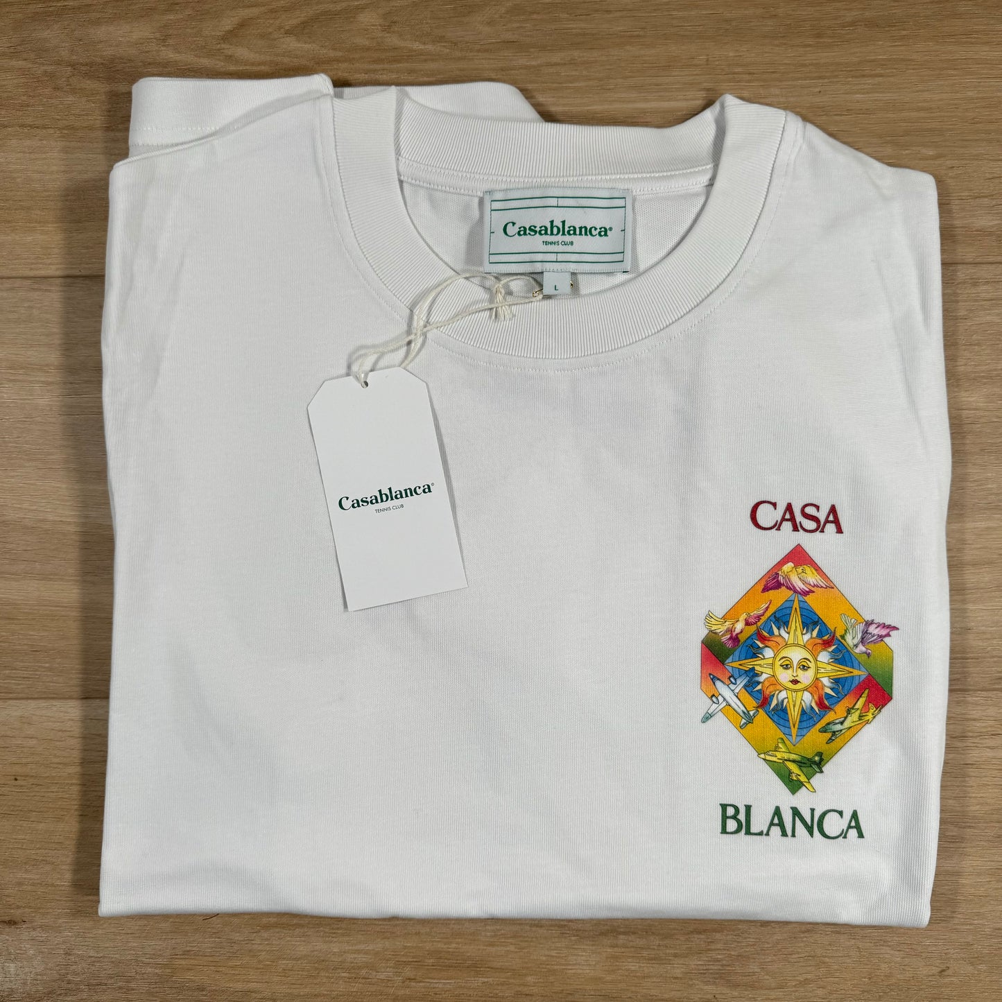 Casablanca Les Elements T-Shirt in White