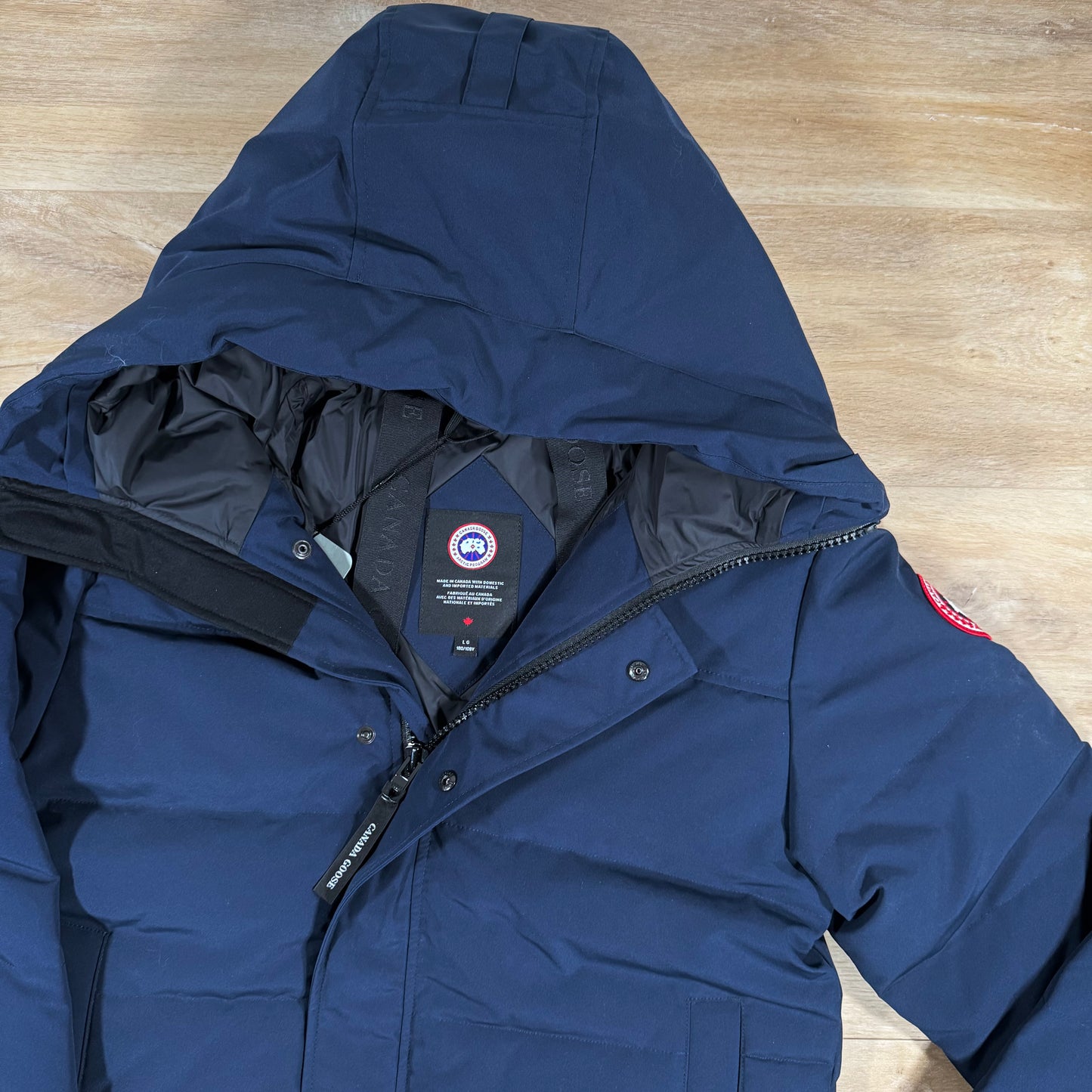 Canada Goose MacMillan Parka in Navy