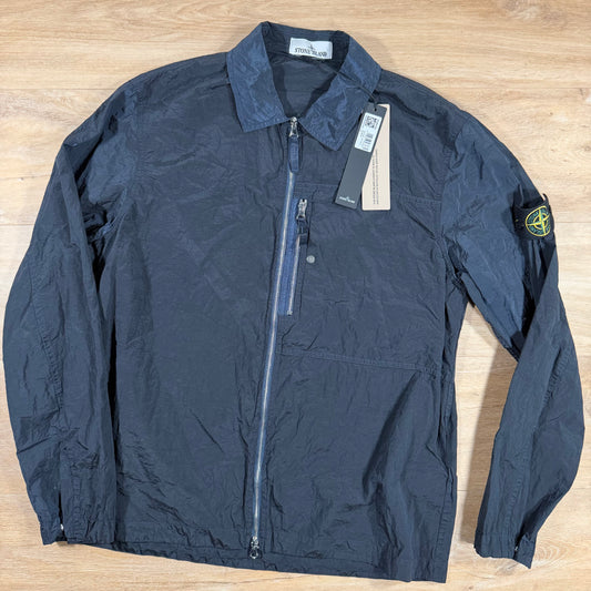 Stone Island Nylon Metal Overshirt in Navy