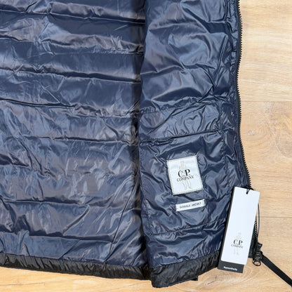 C.P. Company D.D. Shell Goggle Down Gilet in Navy