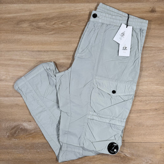 C.P. Company Chrome-R Cargo Lens Pants in Blue Fox - Grey