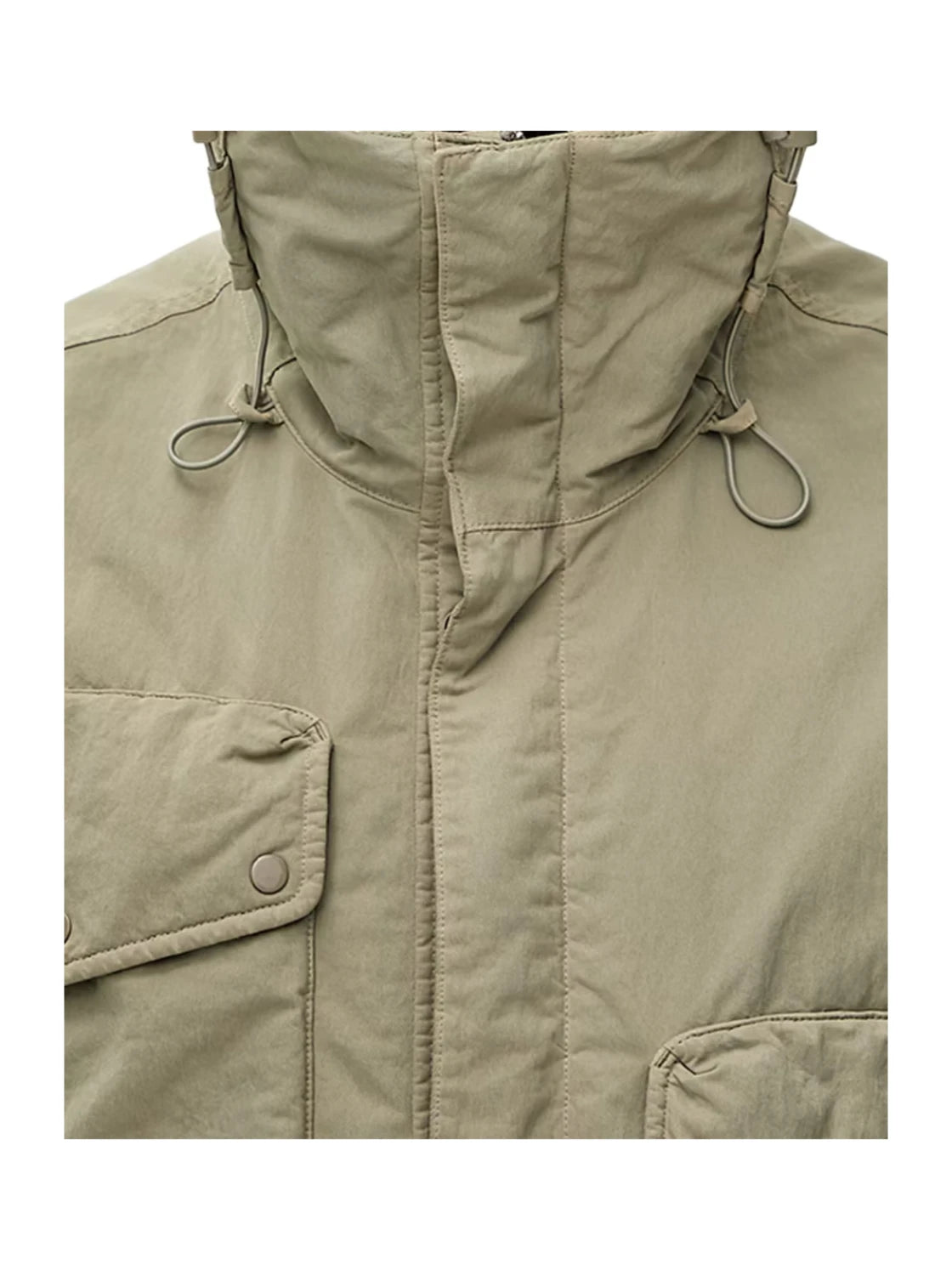C.P. Company T-Flatt Padded Goggle Jacket in Fallen Rock - Beige
