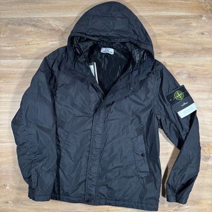 Stone Island Crinkle Reps R-NY Jacket in Black