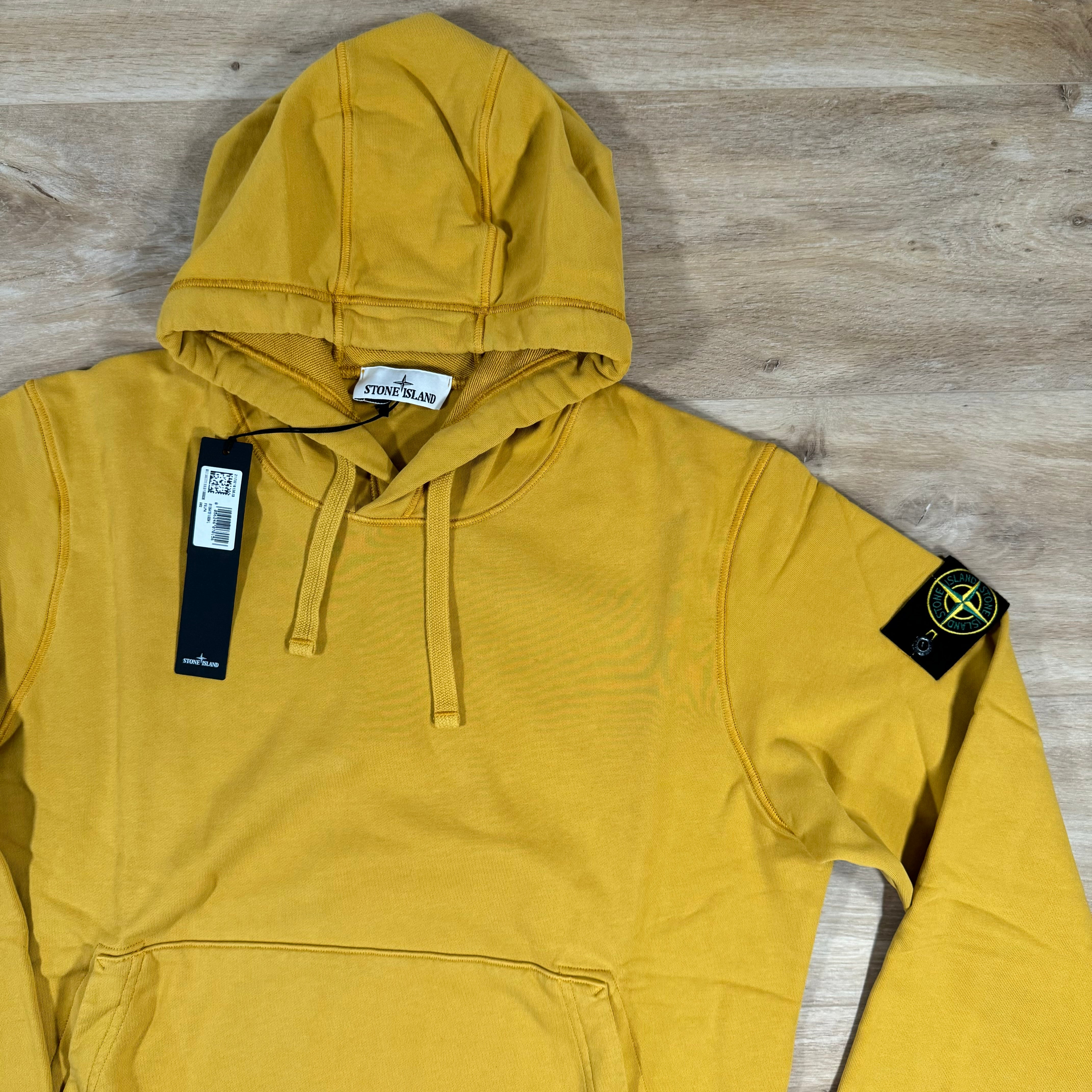 Stone island sweatshirt mustard online