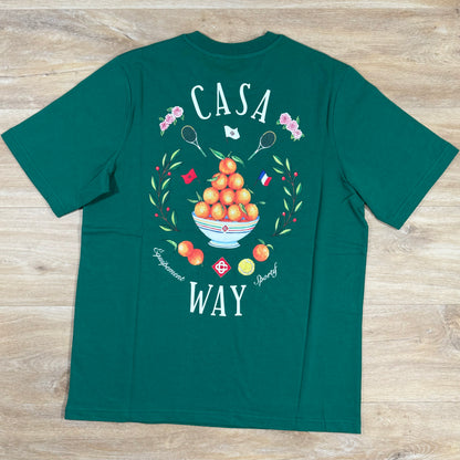 Casablanca Casa Way T-Shirt in Every Green
