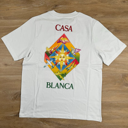 Casablanca Les Elements T-Shirt in White