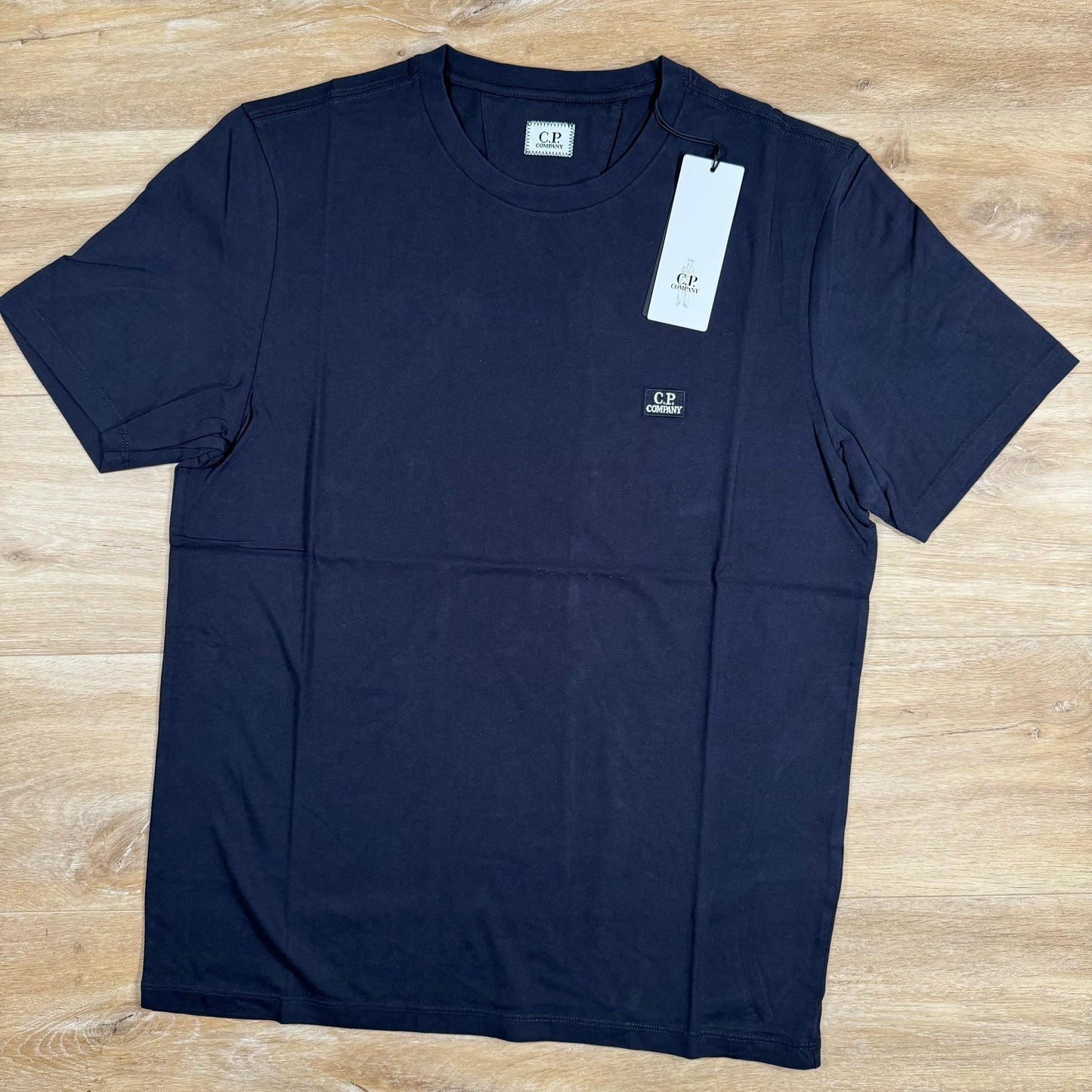 C.P. Company Logo Patch T-Shirt in Navy