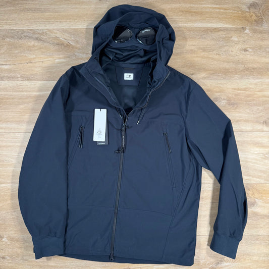 C.P. Company Shell-R Goggle Jacket in Navy