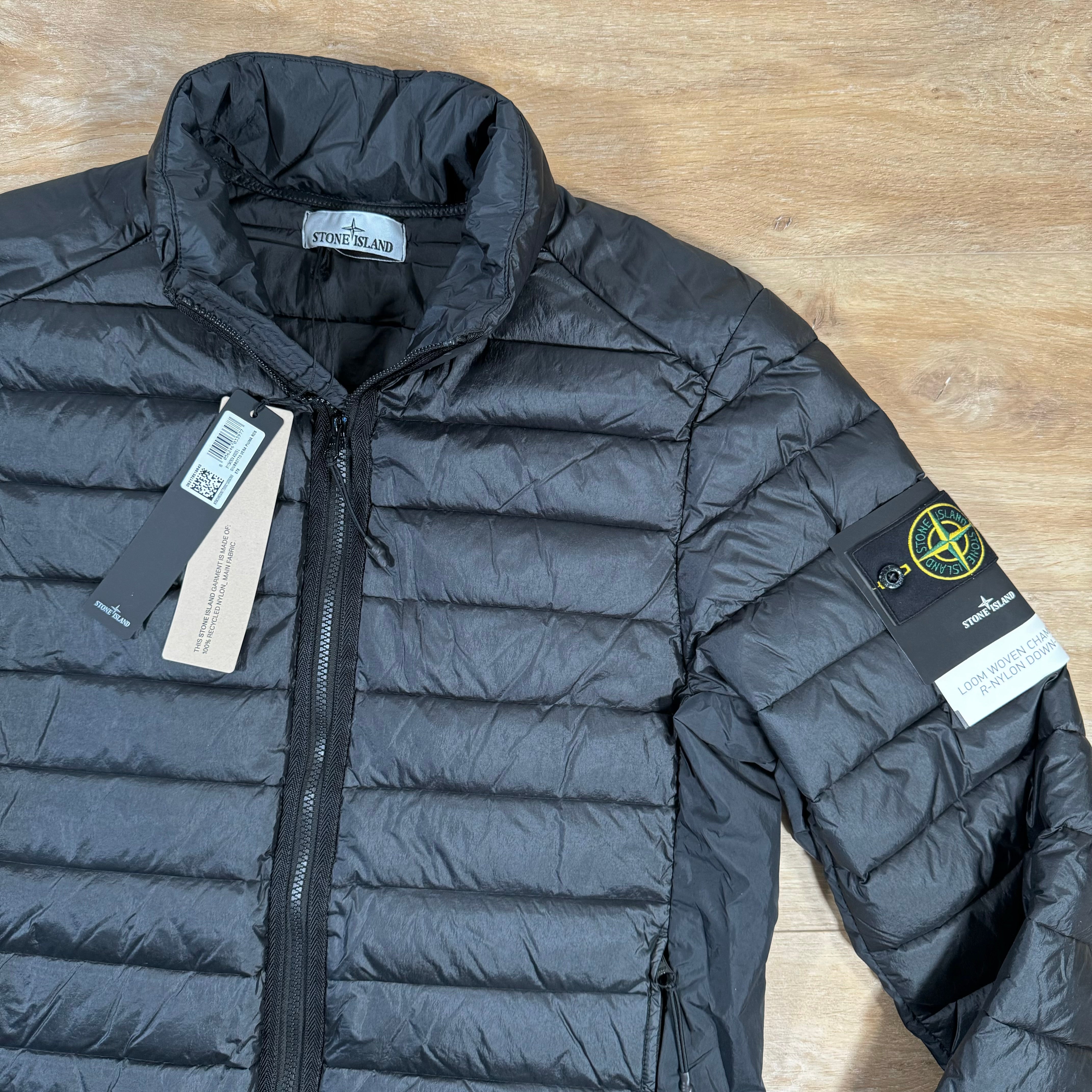 Stone island black label jacket online