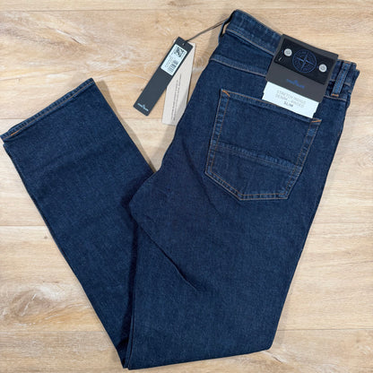 Stone Island Stretch Indigo Denim Jeans - Slim