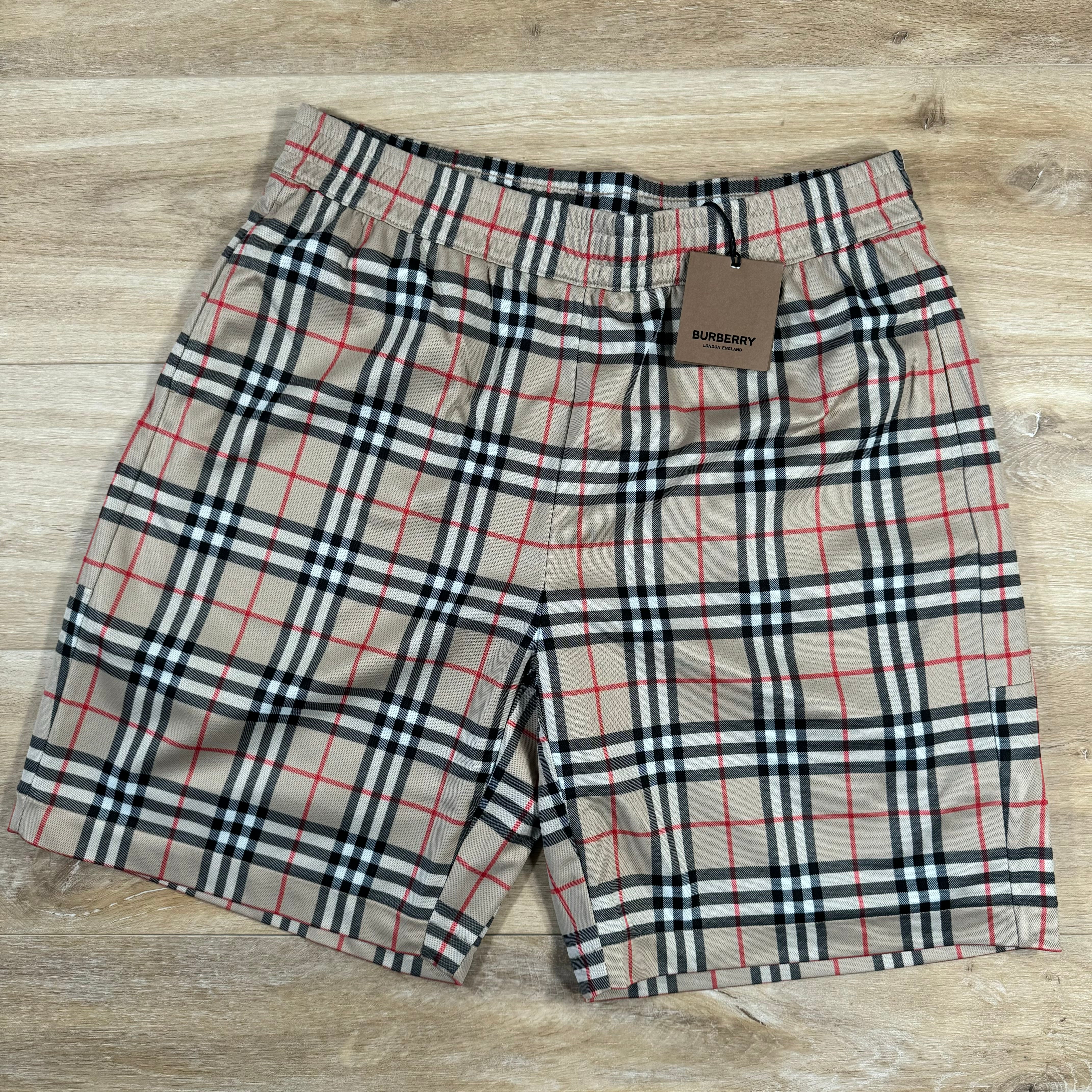 Burberry Debson Check Shorts in Arc Beige – LABEL MENSWEAR