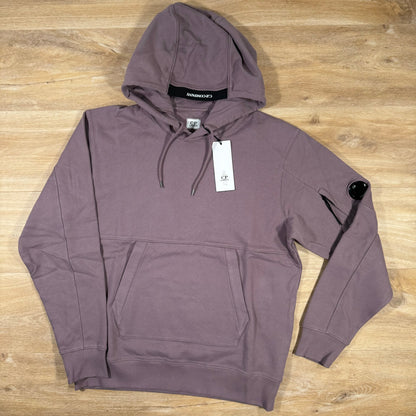 C.P. Company Diagonal Raised Lens Hoodie in Purple Dove