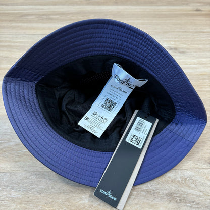 Stone Island Nylon Metal Bucket Hat in Lavender