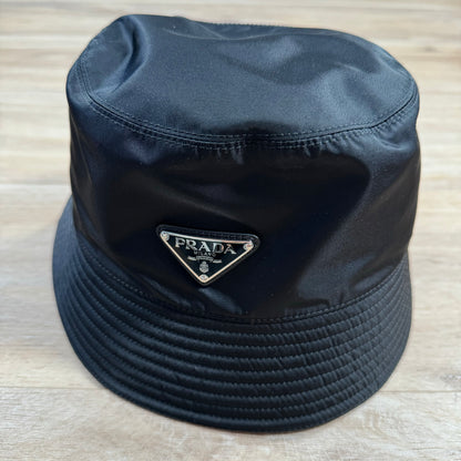 Prada Re-Nylon Bucket Hat in Black