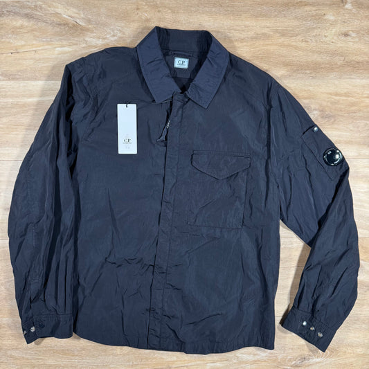 C.P. Company Chrome-R Lens Overshirt in Navy