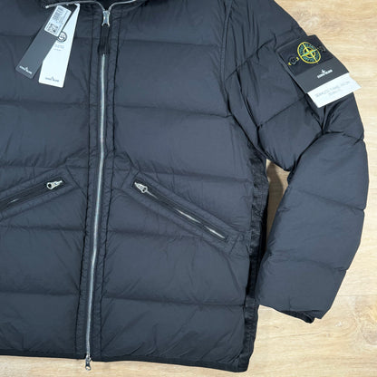 Stone Island Seamless Tunnel Down-TC Jacket in Black