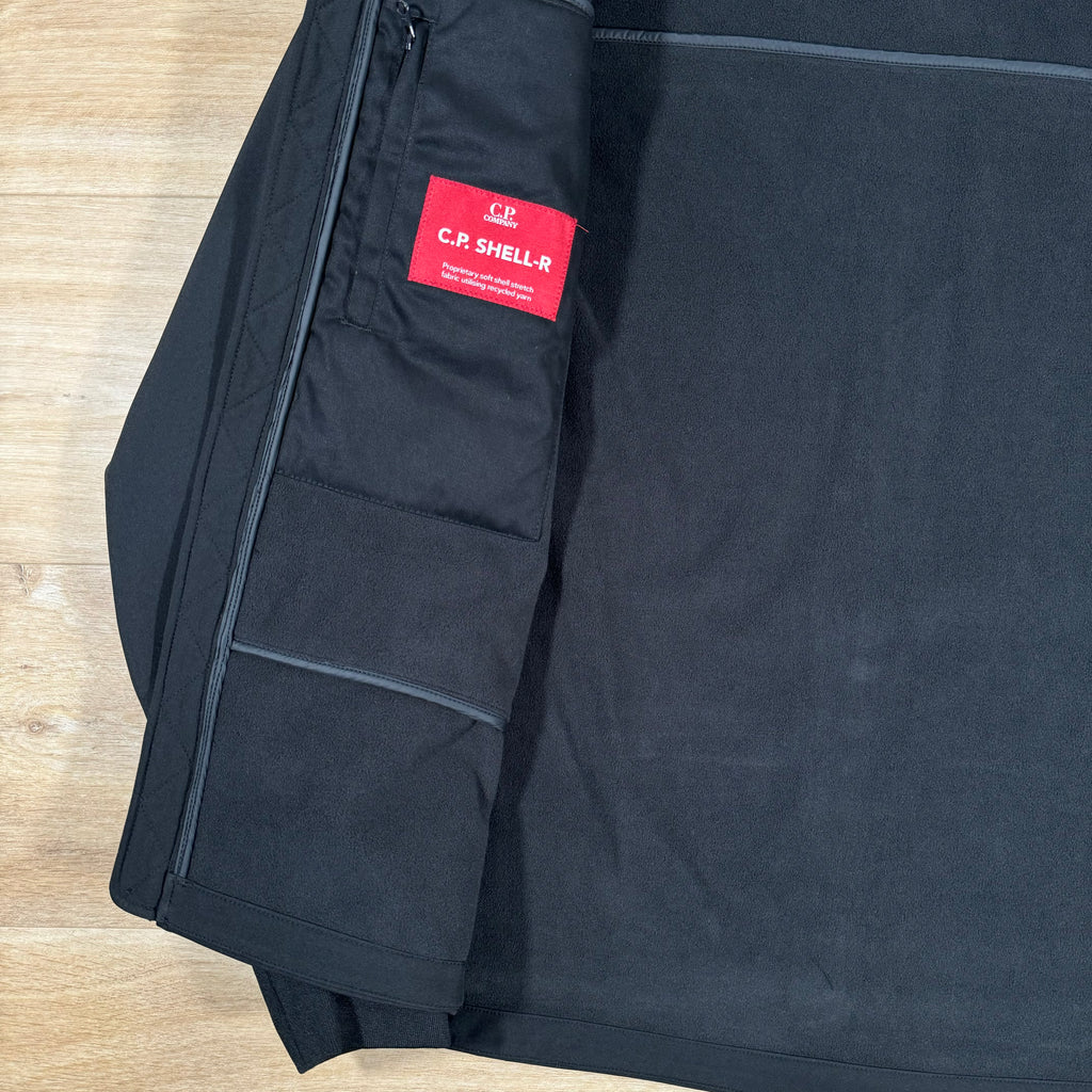 C.P. Company Shell-R Goggle Jacket in Black