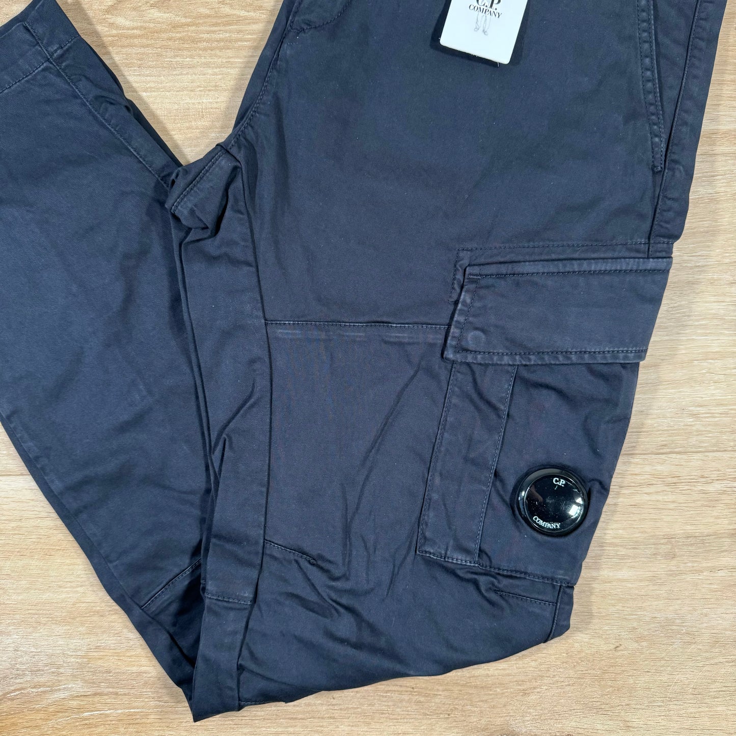 C.P. Company Stretch Cargo Trousers in Navy