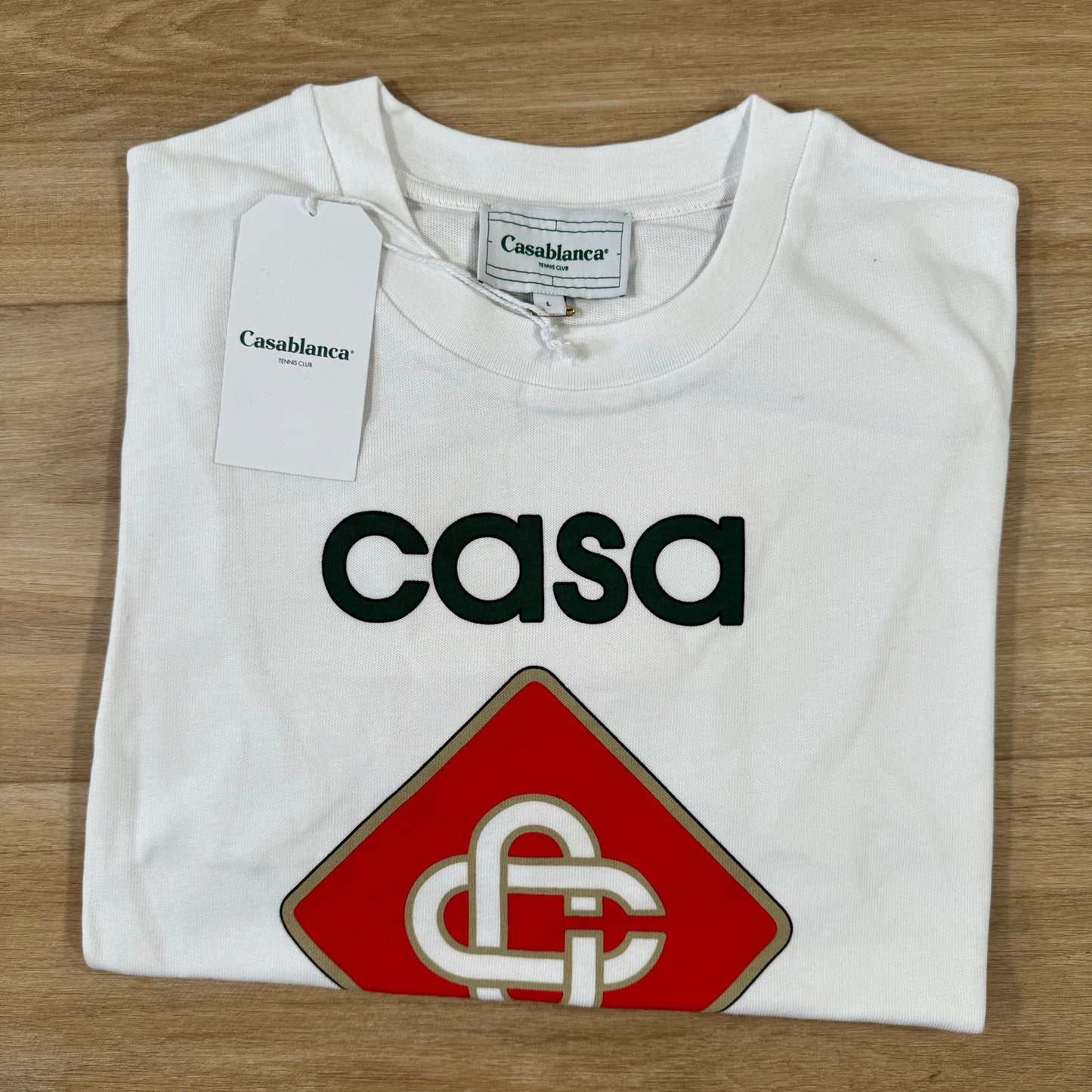 Casablanca Casa Sport T-Shirt in White
