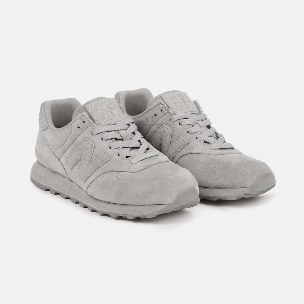 Stone Island | New Balance 574 Ghost Trainers in Dust Grey