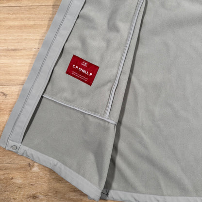 C.P. Company Shell-R Goggle Gilet in London Fog - Grey