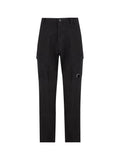 C.P. Company Stretch Sateen Lens Cargo Pants in Black