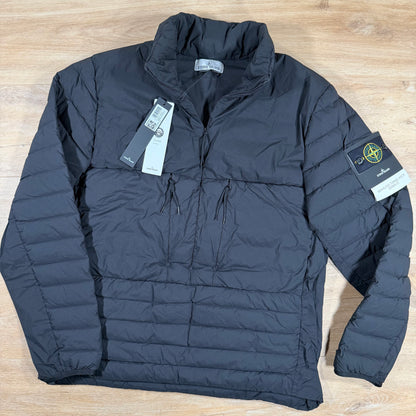 Stone Island Seamless Tunnel Nylon Down-TC Anorak in Black