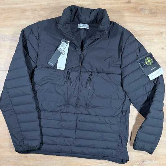 Stone Island Seamless Tunnel Nylon Down-TC Anorak in Black