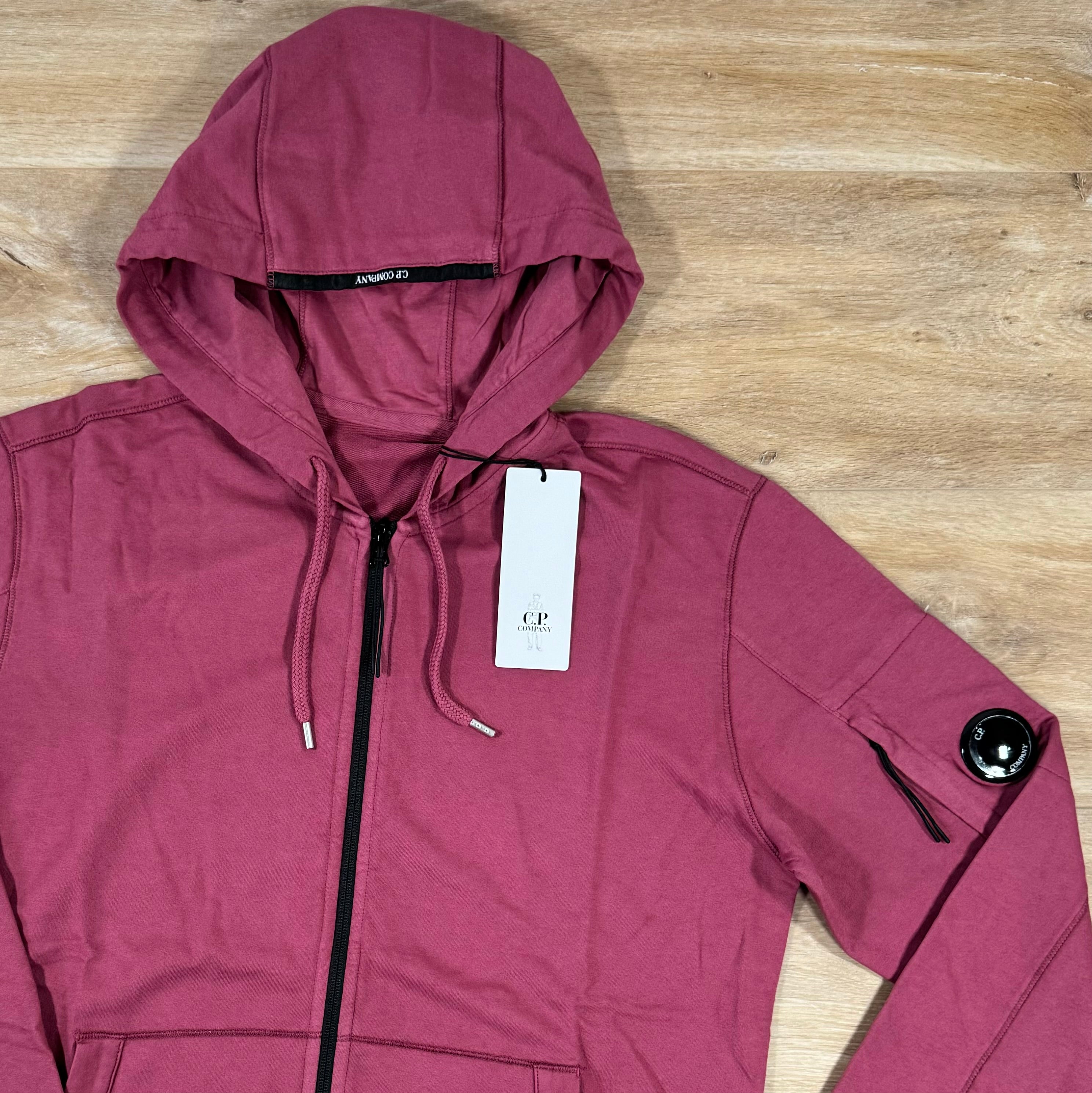 C.P.COMPANY Light Fleece Zipped Hoodie