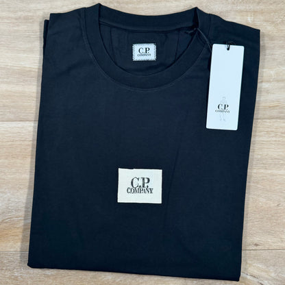 C.P. Company Centre Logo T-Shirt in Black