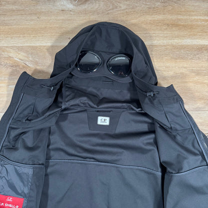 C.P. Company Shell-R Goggle Jacket in Black