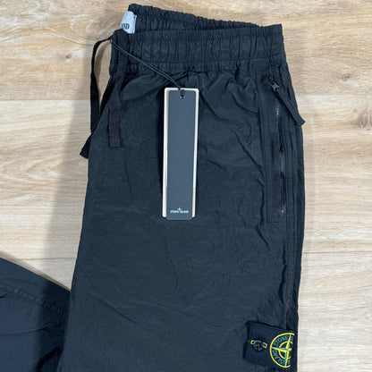 Stone Island Nylon Metal Cargo Pants in Black