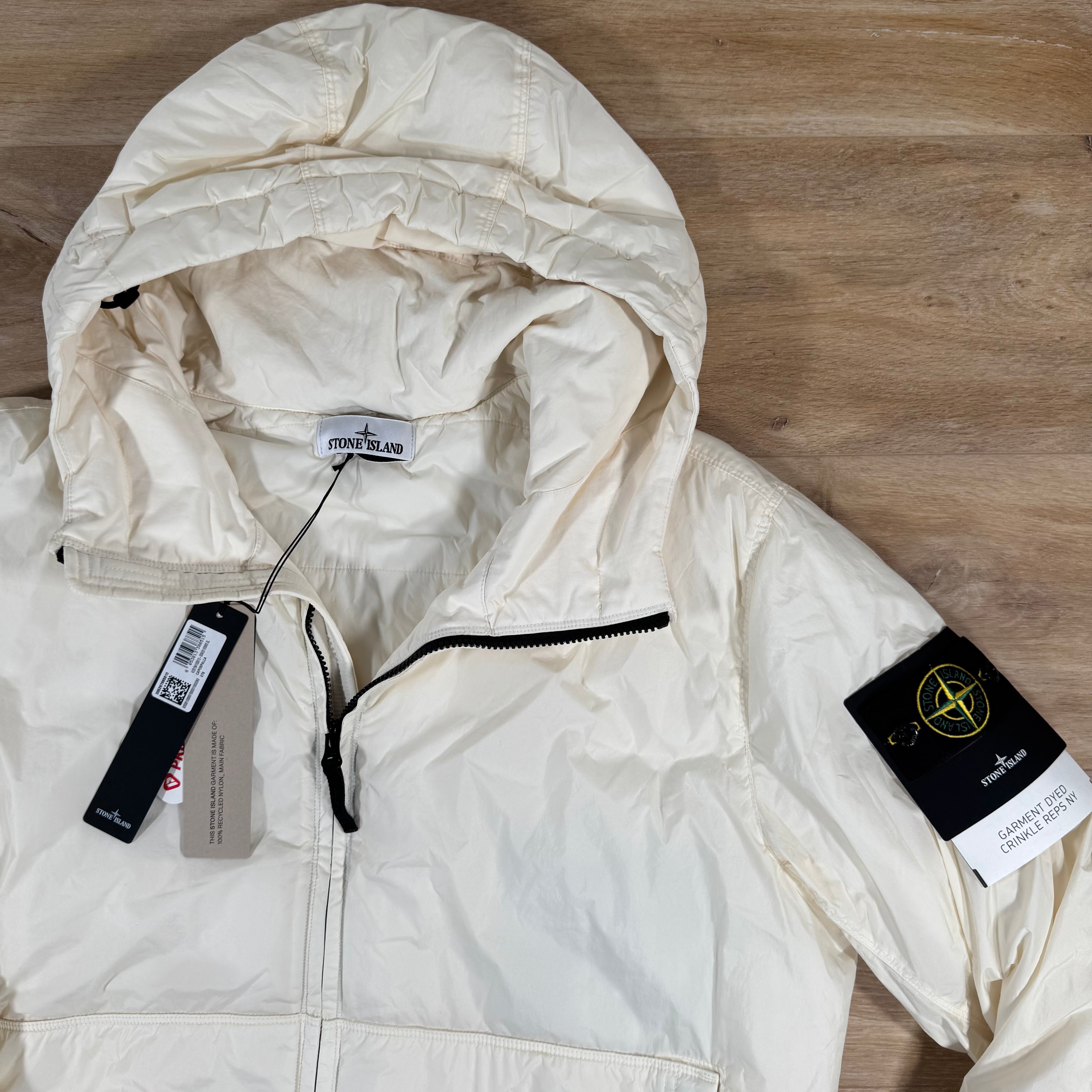 ジャケット・アウター STONE  CRINKLE REPS NY, RECYCLED Stone Island Crinkle Reps NY Down Jacket Military Green – Très Bien
