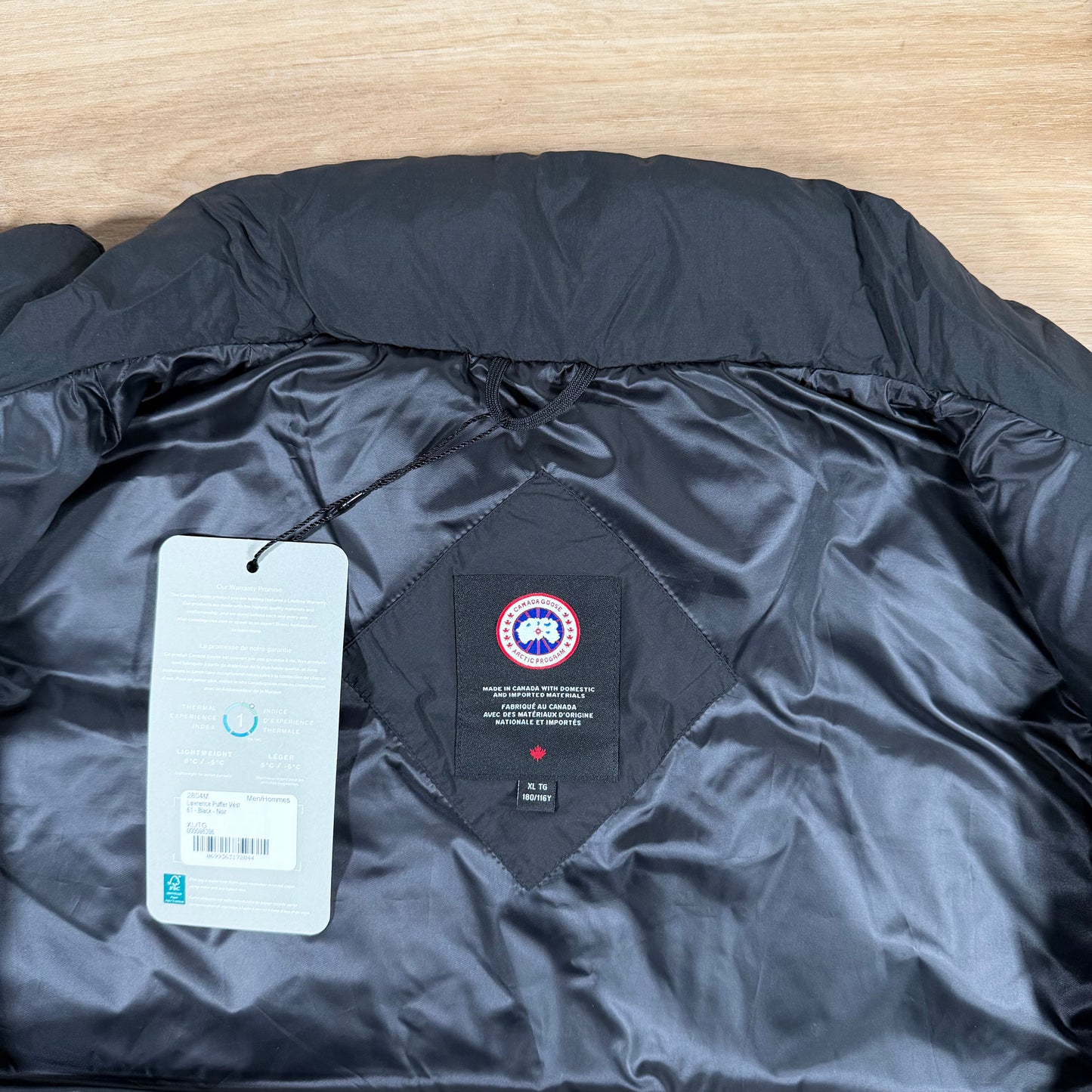 Canada Goose Lawrence Puffer Vest in Black