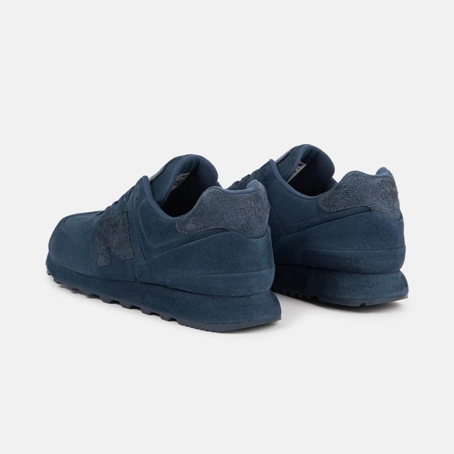 靴 Stone  New Balance 574 Slate Blue Stone Island | New Balance 574 Ghost Trainers in Slate Blue