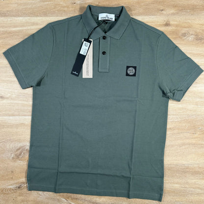 Stone Island Slim Polo Shirt in Musk