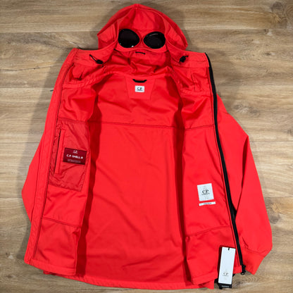 C.P. Company Shell-R Goggle Jacket in Poinciana Orange