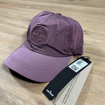 Stone Island Nylon Metal Cap in Rose Quartz