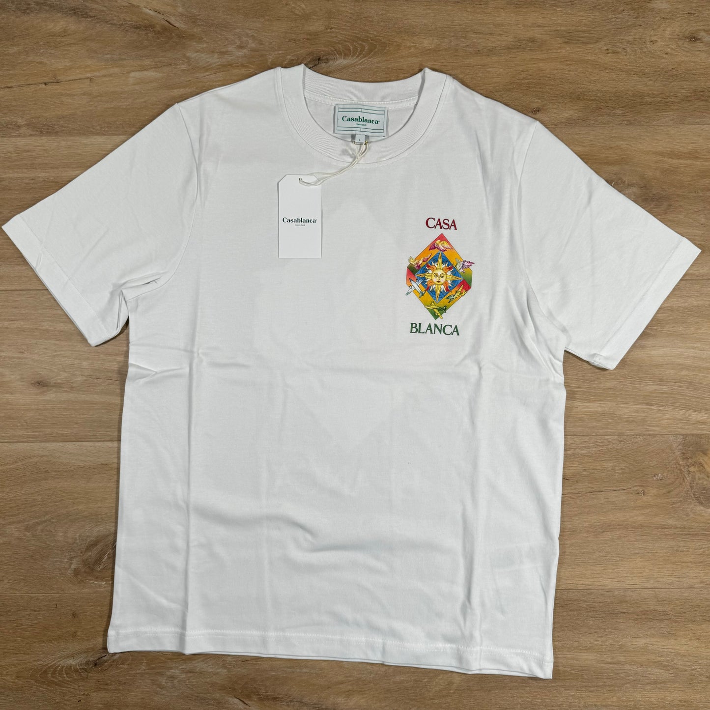 Casablanca Les Elements T-Shirt in White