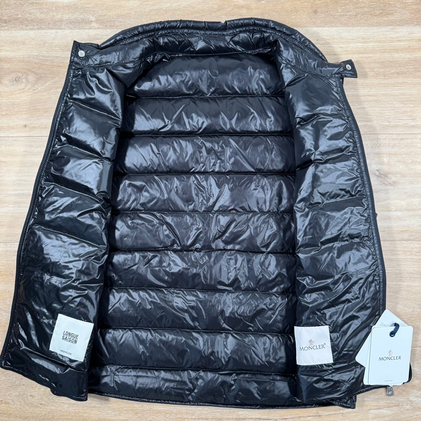 Moncler Gui Packable Down Gilet in Black