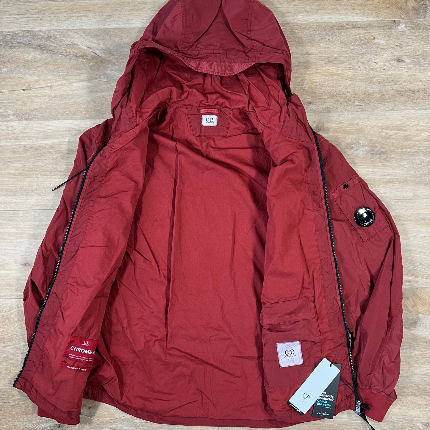 C.P. Company Chrome Lens Jacket in Ketchup