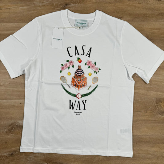 Casablanca Casa Way T-Shirt in White
