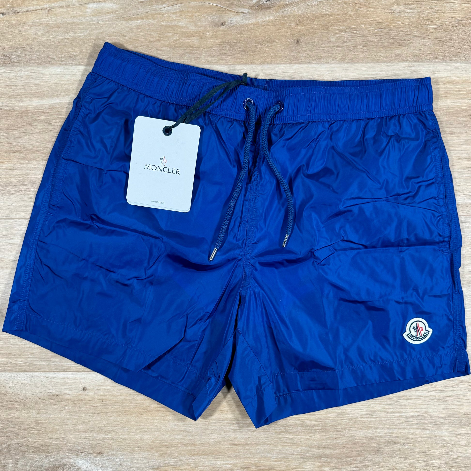 Moncler Swim Shorts in Royal Blue LABEL MENSWEAR