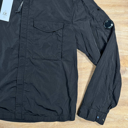 C.P. Company Chrome Lens Overshirt in Black