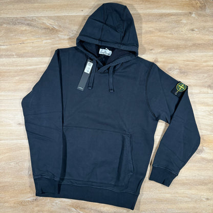 Stone Island Pullover Hoodie in Navy