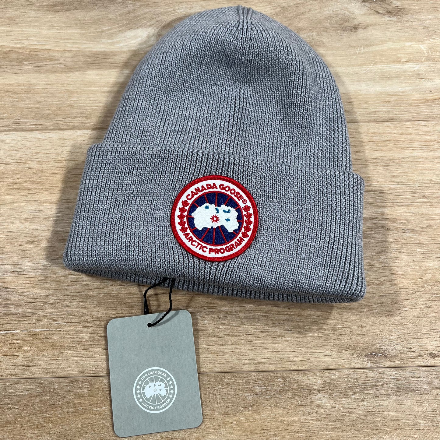 Canada Goose Arctic Disc Toque Beanie in Heather Grey