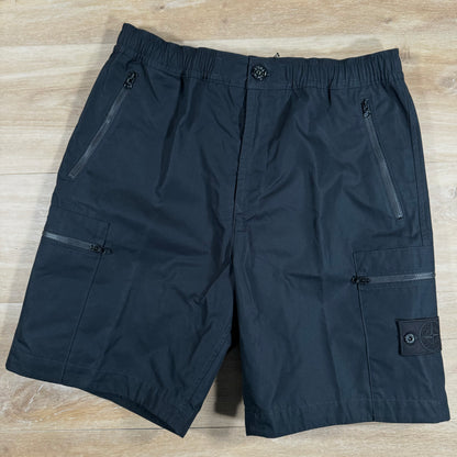 Stone Island Ghost Bermuda Shorts in Black