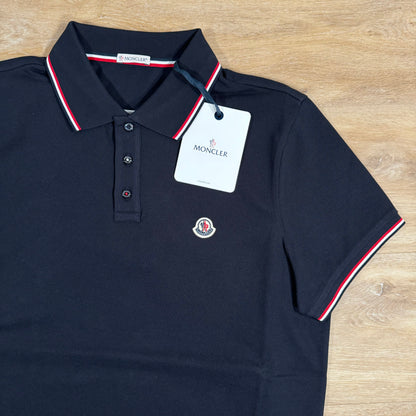 Moncler Polo Shirt in Navy