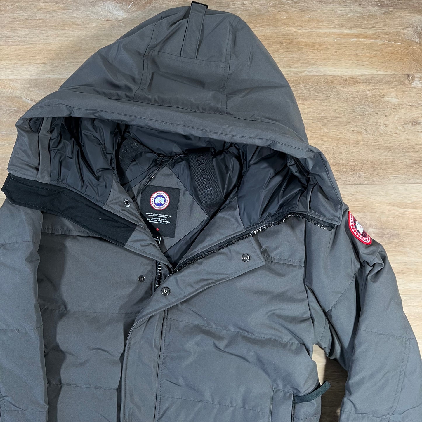 Canada Goose MacMillan Parka in Graphite